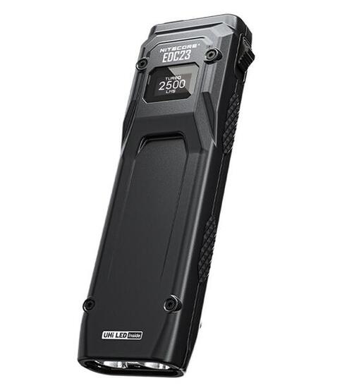 Taschenlampe EDC23 2500ml schwarz