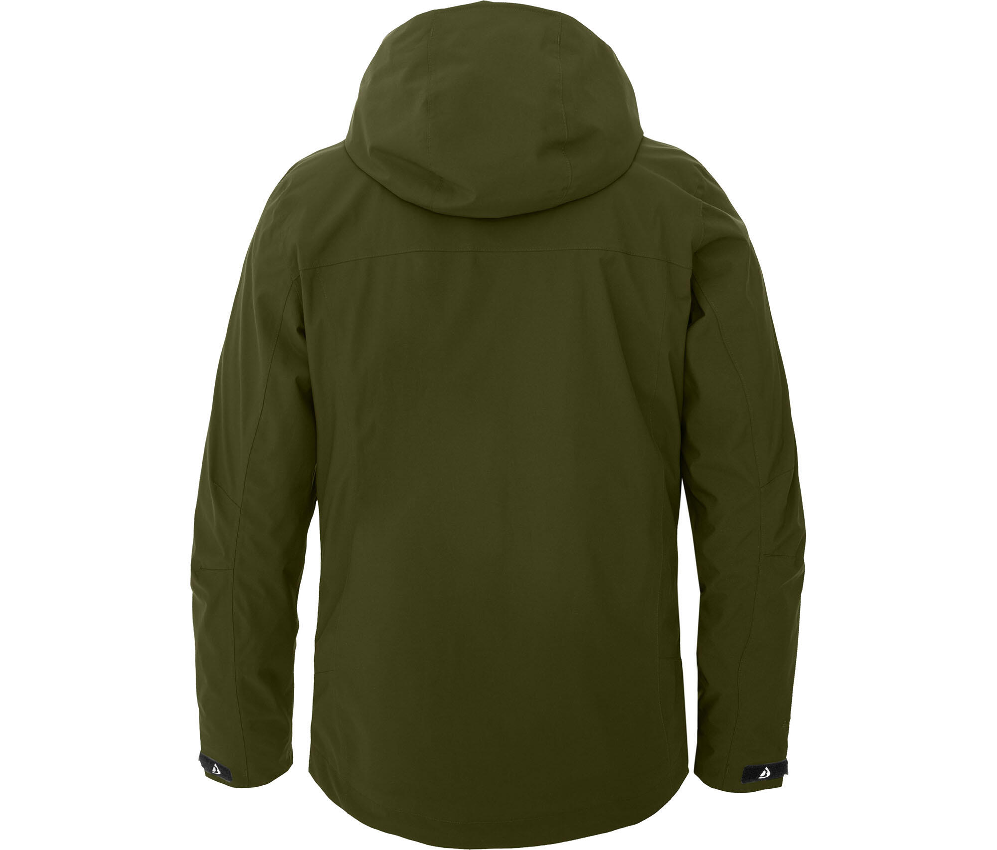 Regenjacke mit Innen-Steppjacke, 20000mm Wassersäule grün 4/7