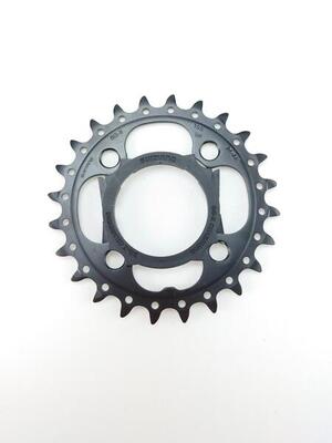 Shimano tandwiel 24t zwart 4-arm.