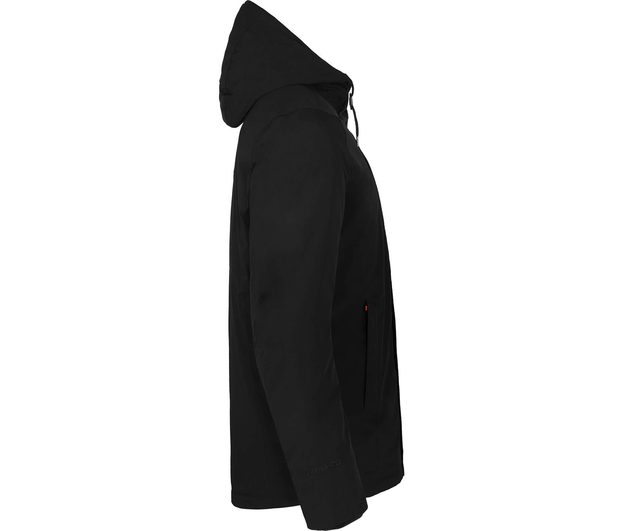 Winter-Parka warm wattiert, 20000 mm Wassersäule, Innen Steppung Schwarz 3/6