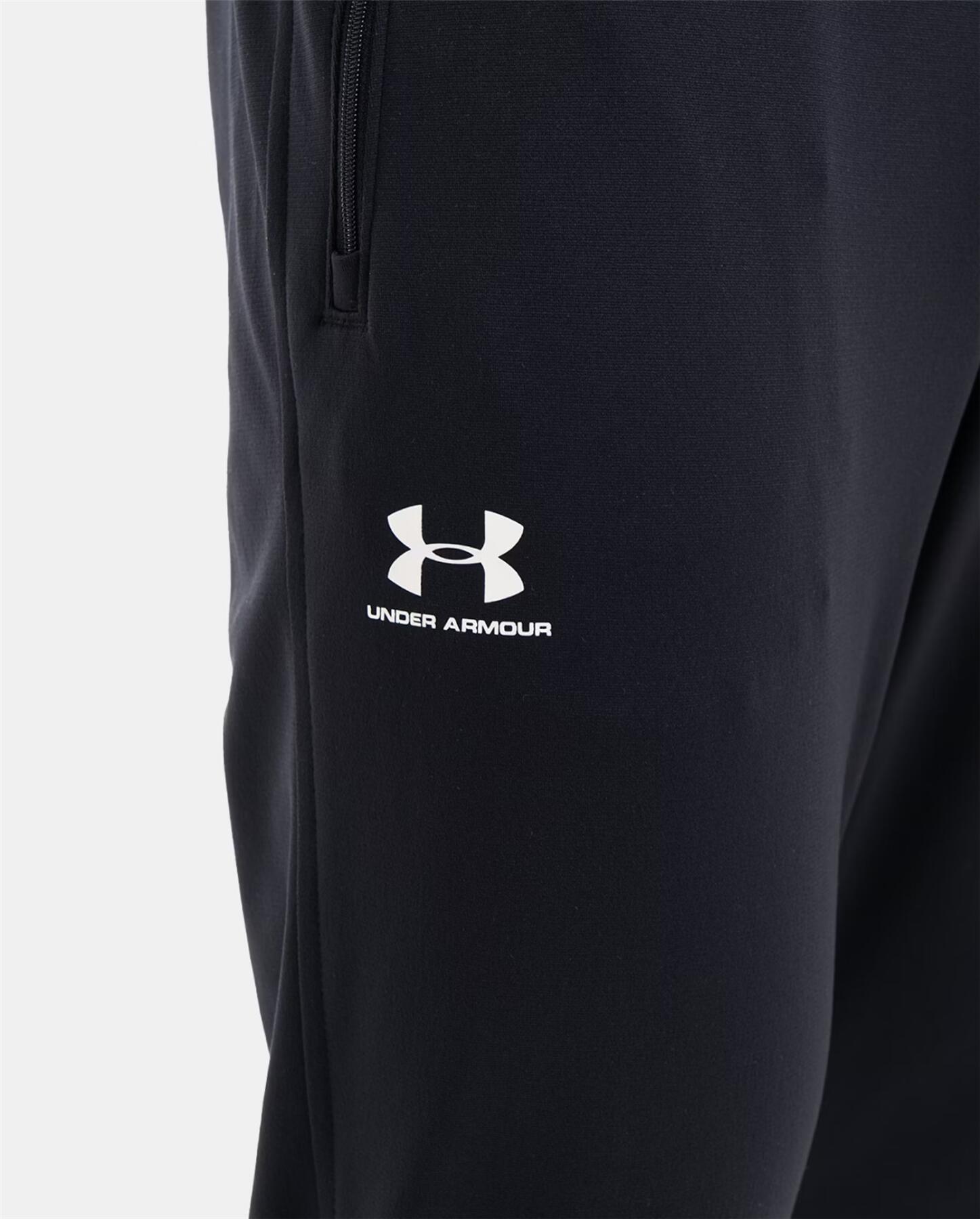 Under Armour Men's Joggers UA Sportstyle Black Sweatpants 2/3