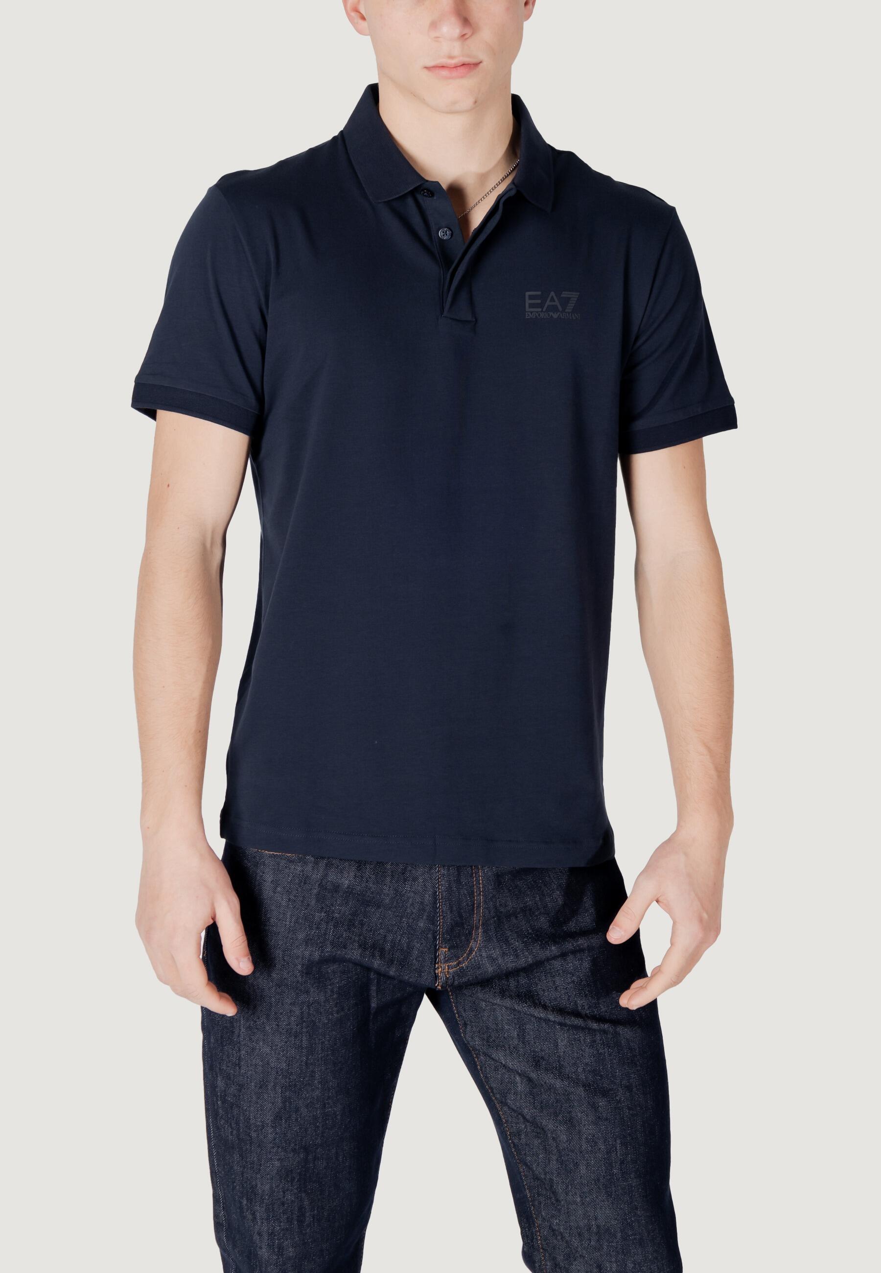 polo manches courtes  HOMME BLEU 1/5