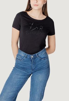 t-shirt crop top FEMME NOIR
