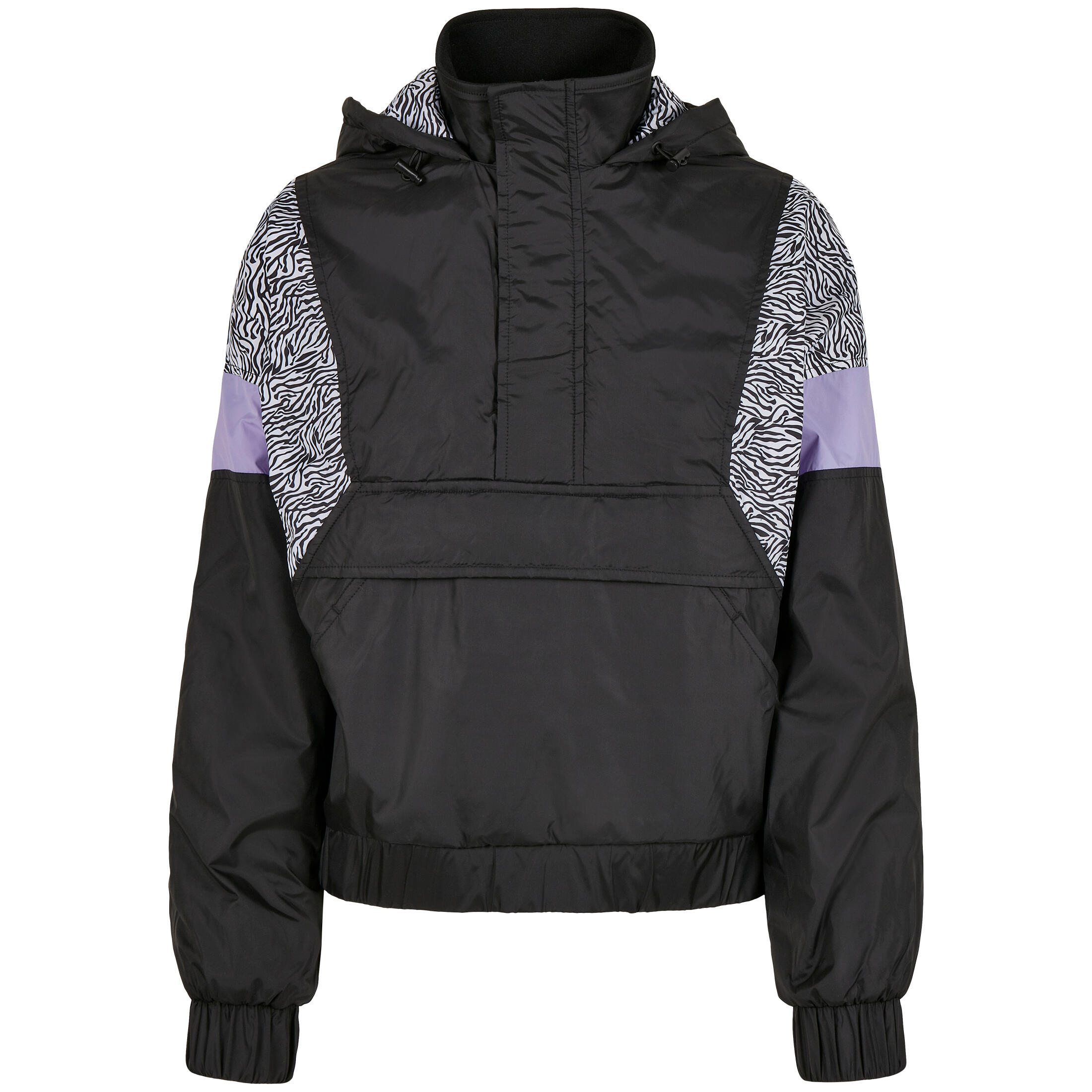 Urban Classics - Veste Imperméable Femme Grandes Tailles Urban Classics Aop Mixed Pull - Parka - Multicolore|noir - 60 5xl - Decathlon
