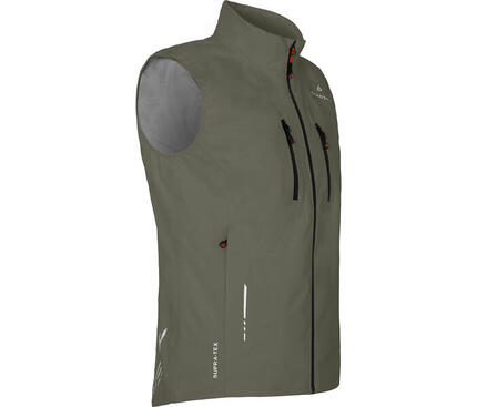 Regenweste recycelt, leicht wattiert, 20000 mm Wassersäule Braun