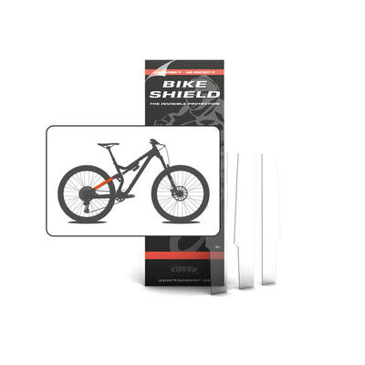 Bikeshield frame bescherming sticker stay shield 3 stuks glans