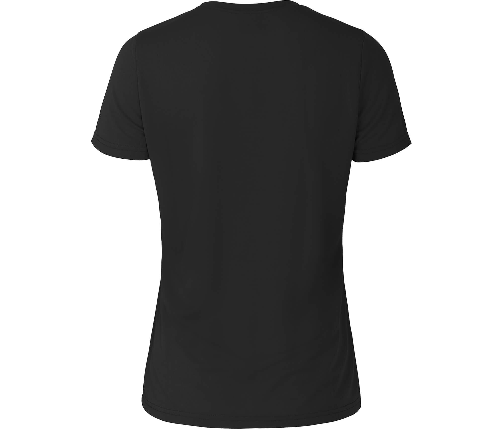Funktions T-Shirt Pique, pflegeleicht, schnelltrocknend Schwarz 3/3