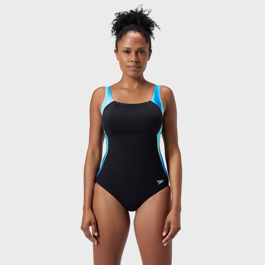 Dames zwempak uit 1 stuk Speedo Luna Lustre 2/7