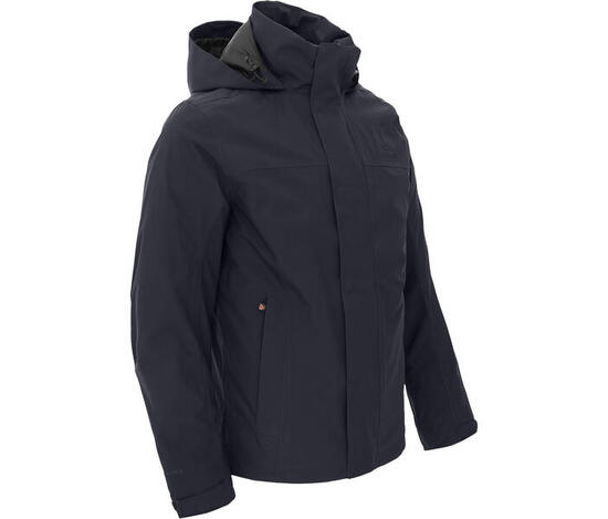 Regenjacke mit Innen-Steppjacke, 20000mm Wassersäule Blau