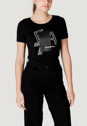 t-shirt crop top FEMME NOIR