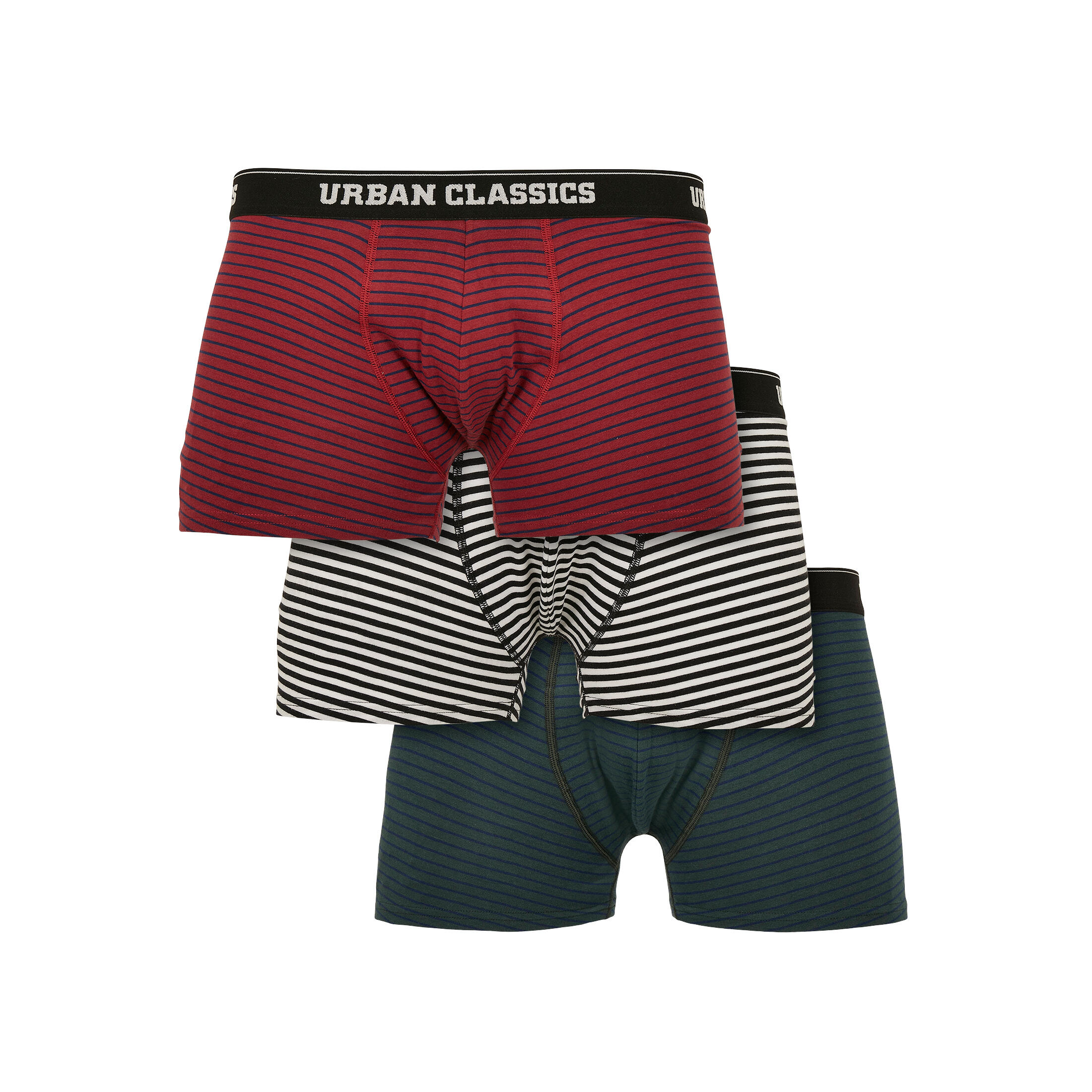 Urban Classics - Boxers Urban Classics (x3) - Caleçon - Bleu|vert - 56 3xl - Decathlon