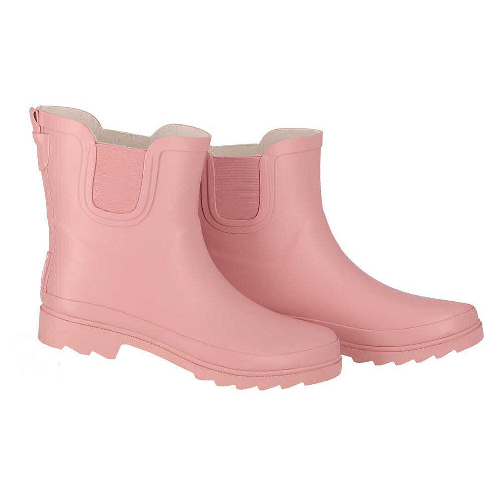Rubberen laarzen dames regenlaarzen slipper outdoor casual comfortabele enkelschoenen rubber met lage hak voor wandelen camping dagelijkse kleding schoenen dames 80, rood, 39 EU