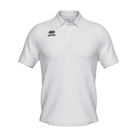 Errea Class Polo Mc Jr Polo Blanc Enfant