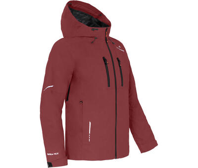 Regenjacke recycelt, Netzfutter, 20000 mm Wassersäule Braun