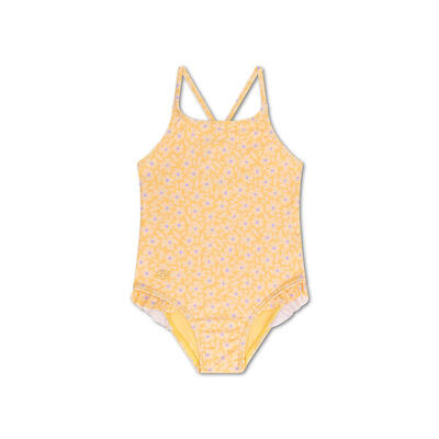 Swim essentials badpak meisjes - geel - florish