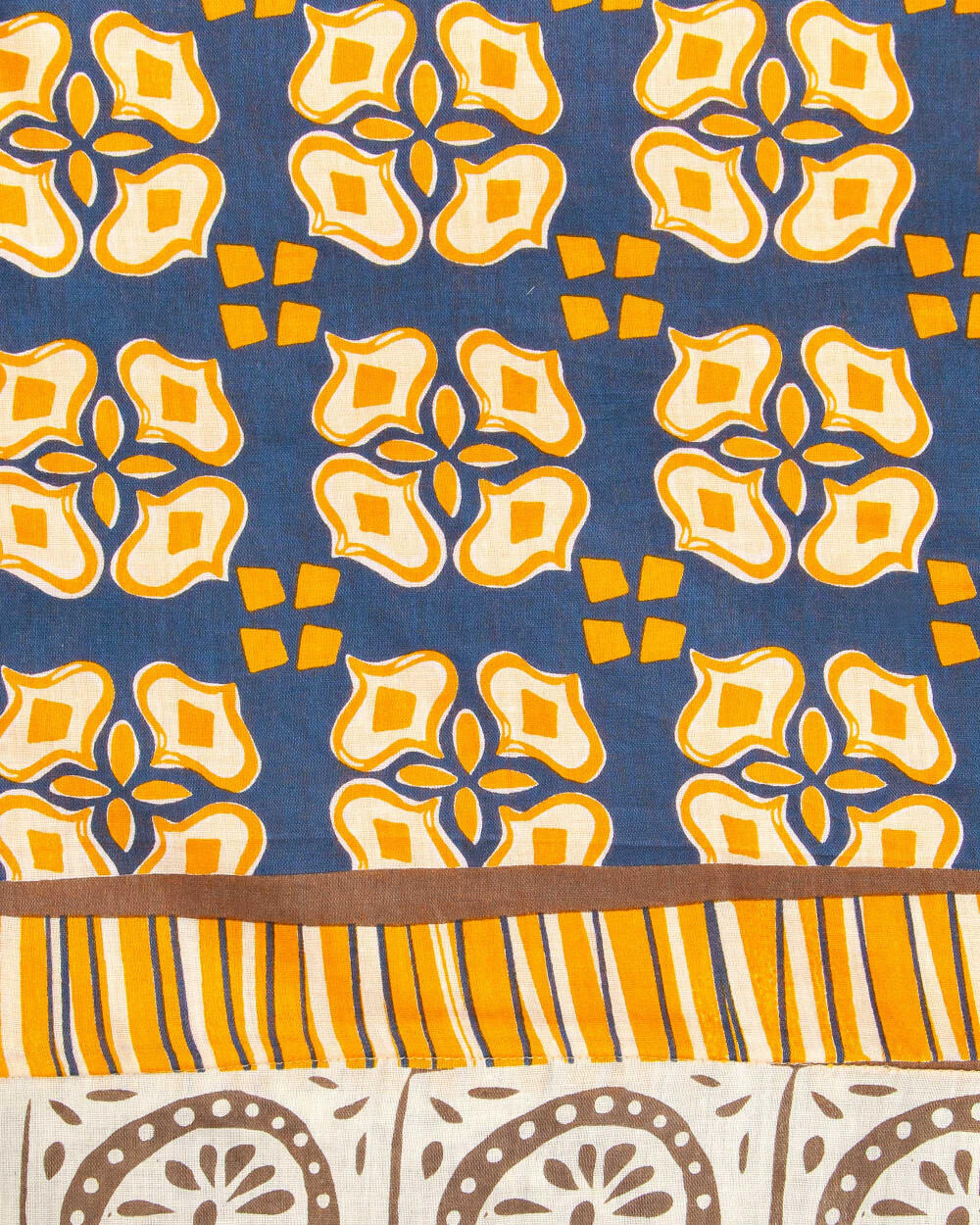 PAREO ESTAMPADO CON RIZO INDIA 3/4