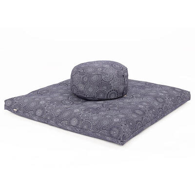 Maharaja Set: Meditationskissen Rondo + Zabuton | Mandala
