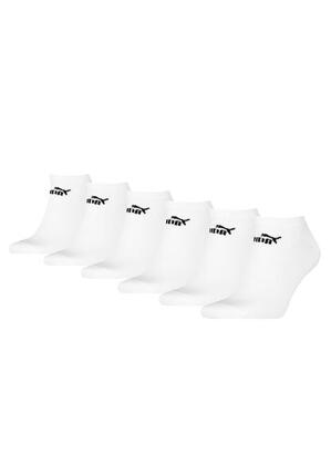 Puma Unisex Sneaker Socken knöchelhoch für Damen Herren 6er Pack
