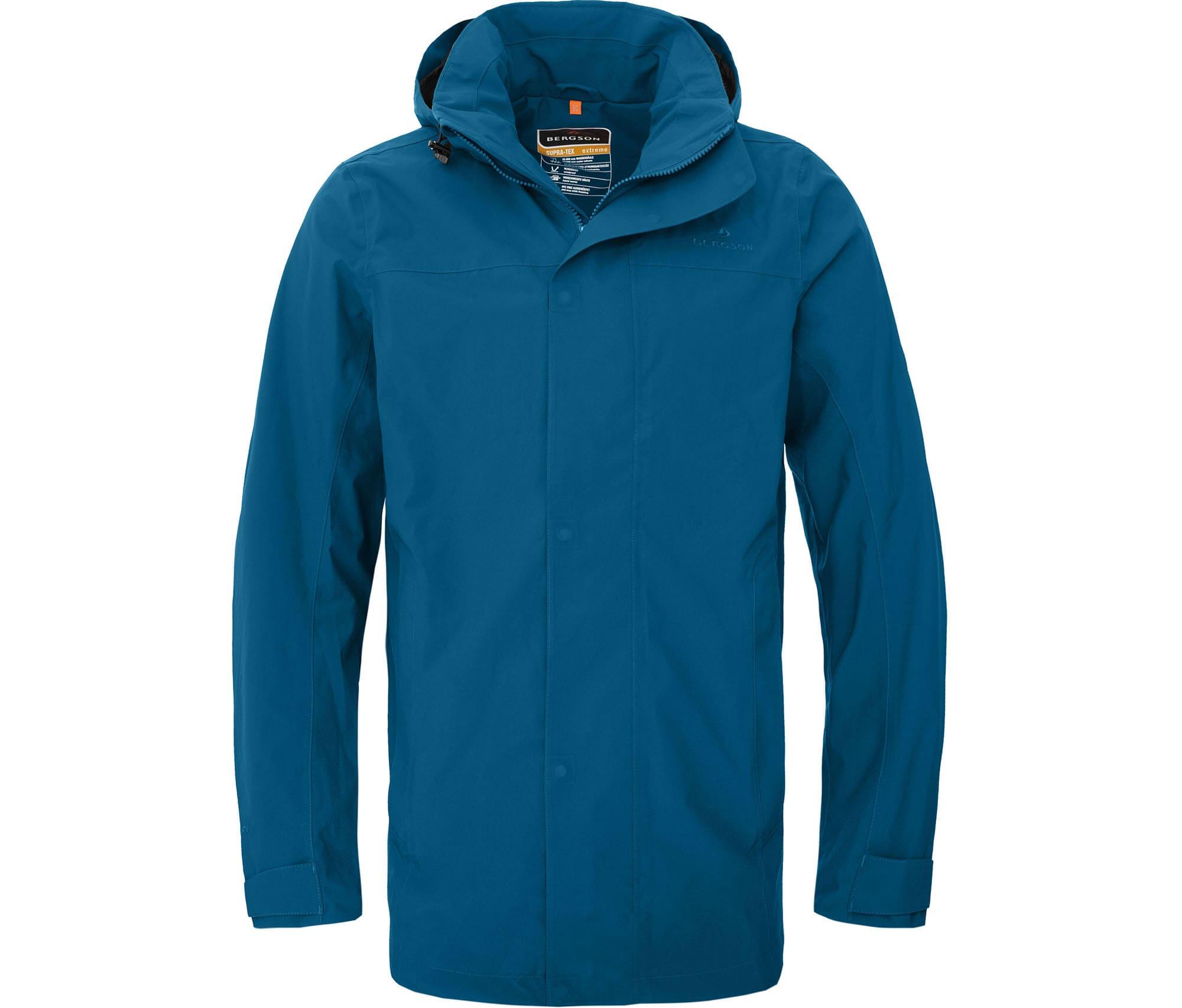 Sommer-Parka Netzfutter, 20000 mm Wassersäule Blau 2/5