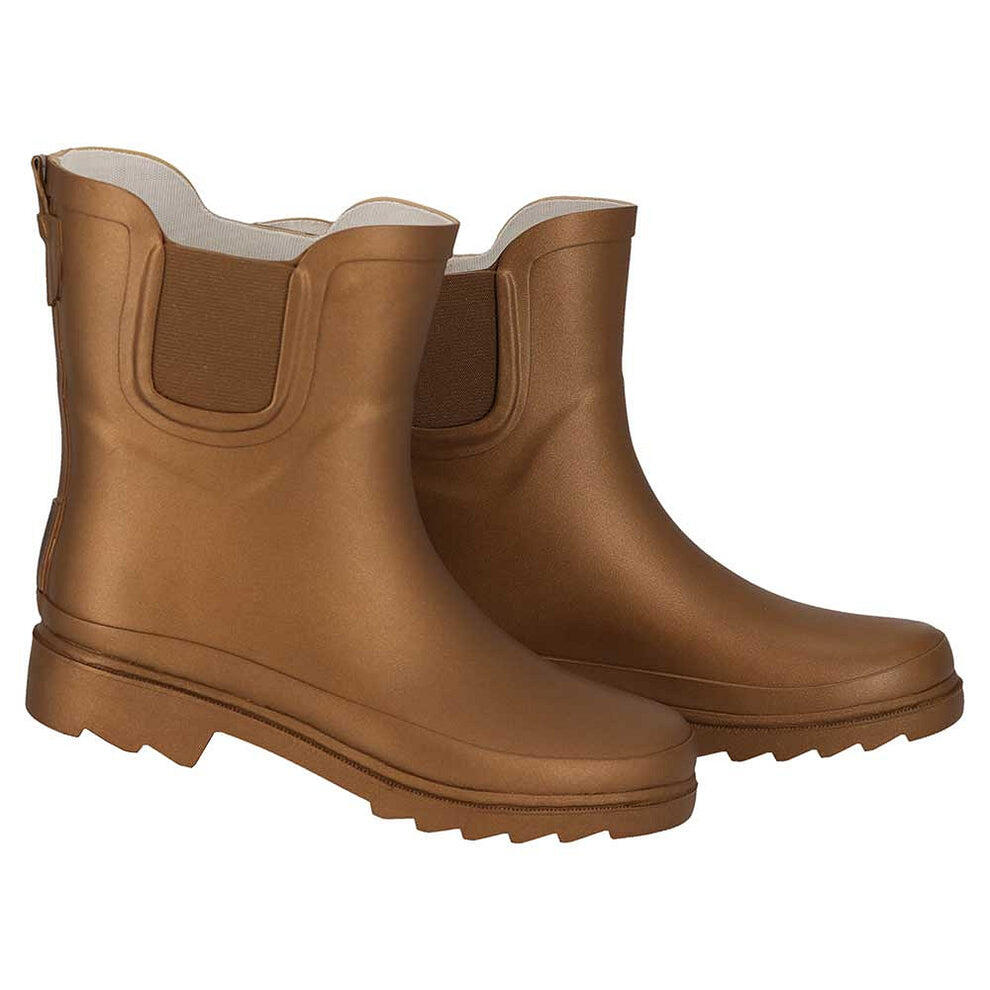 Regenlaarzen Chelsea dames - Metallic - 100% rubber 2/5