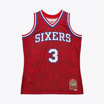 Maglia NBA Philadelphia 76ers Allen Iverson Asian Heritage Yot Snake