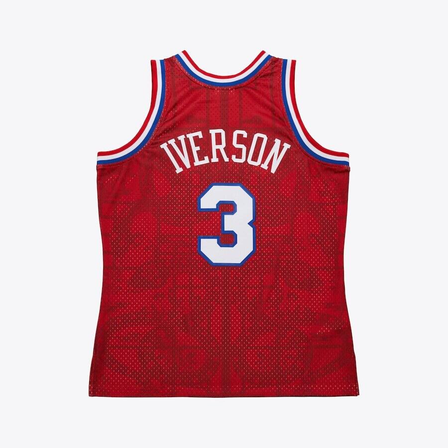 Koszulka NBA Philadelphia 76ers Allen Iverson Asian Heritage Yot Snake