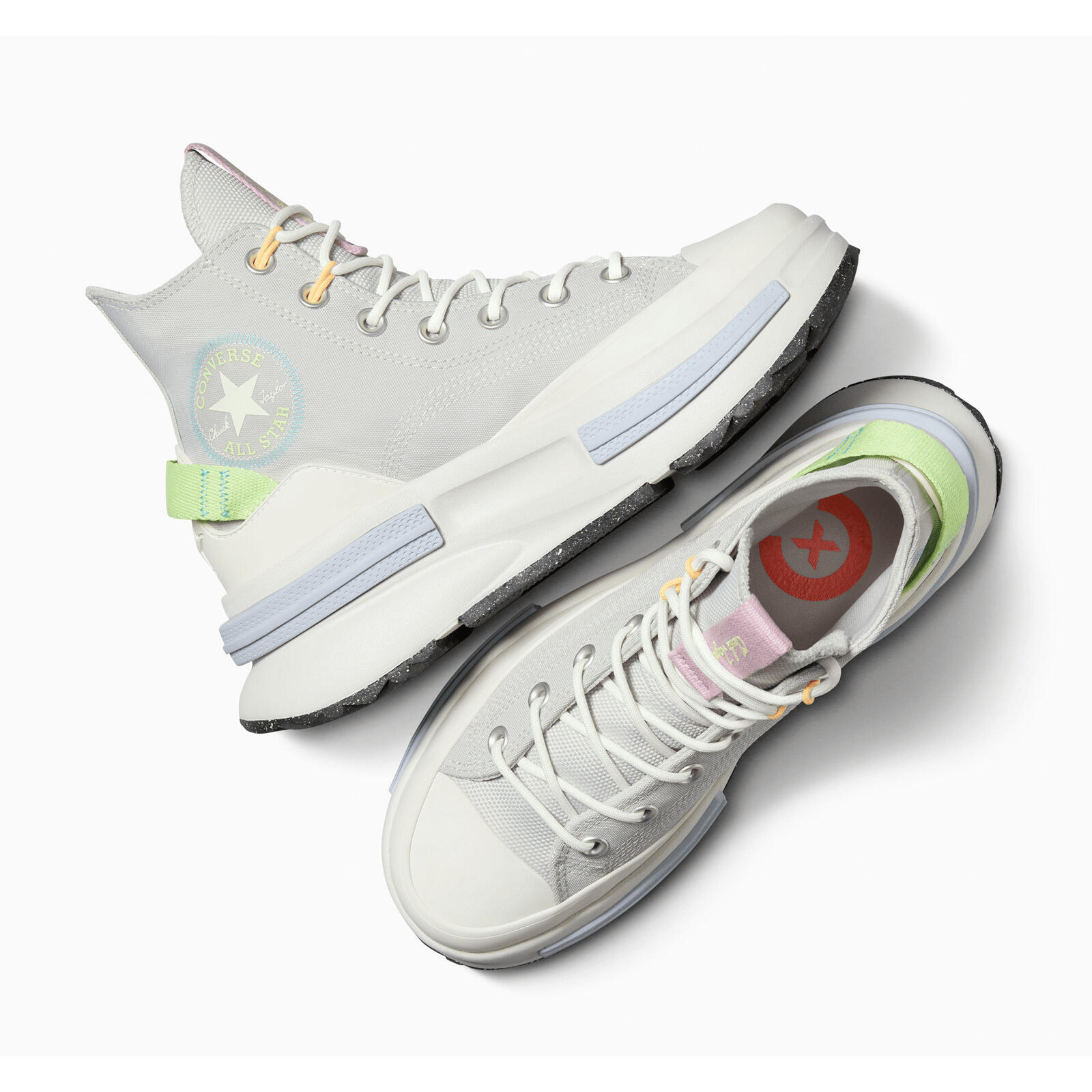 Zapatillas Converse Run Star Legacy CX Platform Woven, Gris, Unisexo 2/5