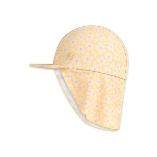 Swim Essentials | Cappellino Fiori estivo giallo UV