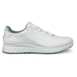 Chaussures de golf Ecco W Golf S-Casual blanches pour homme