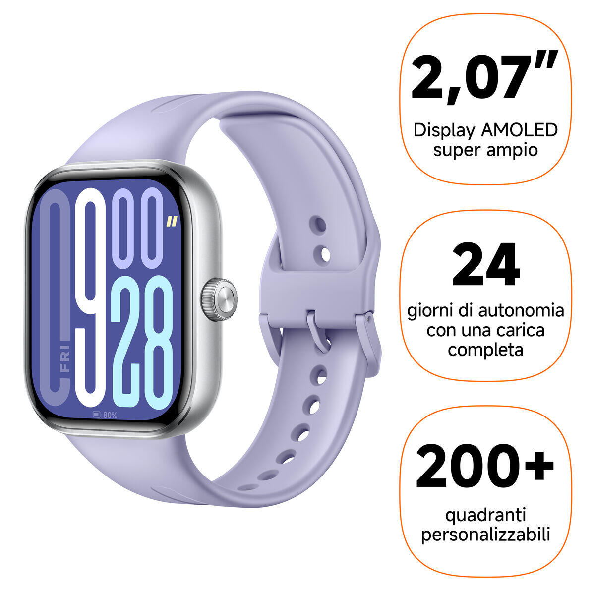 Montre intelligente Xiaomi Redmi Watch 5 Pourpre 2/5