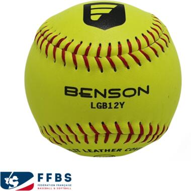 BENSON Benson LGB12Y 12 pollici (palla da softball ufficiale FFBS)