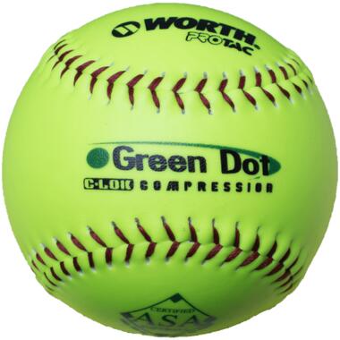 Worth AHD11SY 11" Pro Tac Hot Dot (52/300) Slowpitch ASA