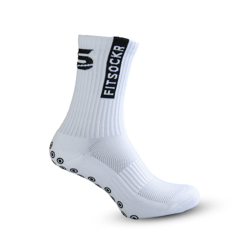 FITSOCKR FitSockr Gripsokken - Wit L