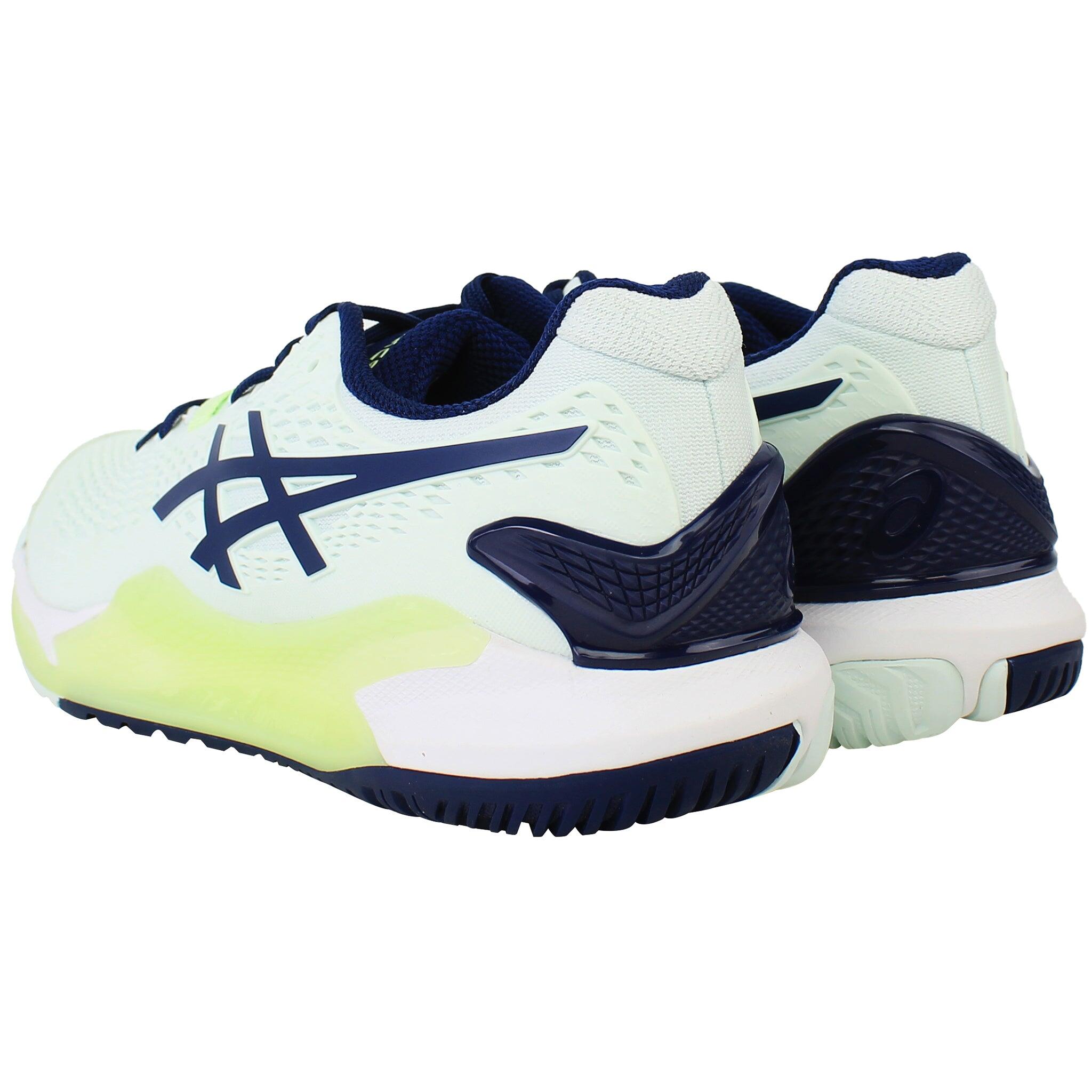 Asics Gel-Resolution 9 Womens Blue Tennis Shoes | Decathlon