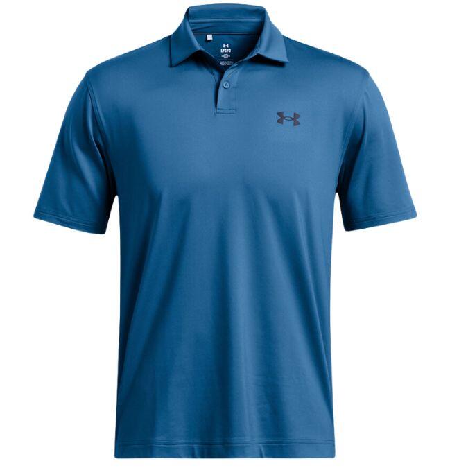 UNDER ARMOUR Under Armour T2G Heren Golfpolo Photon Blue Navy