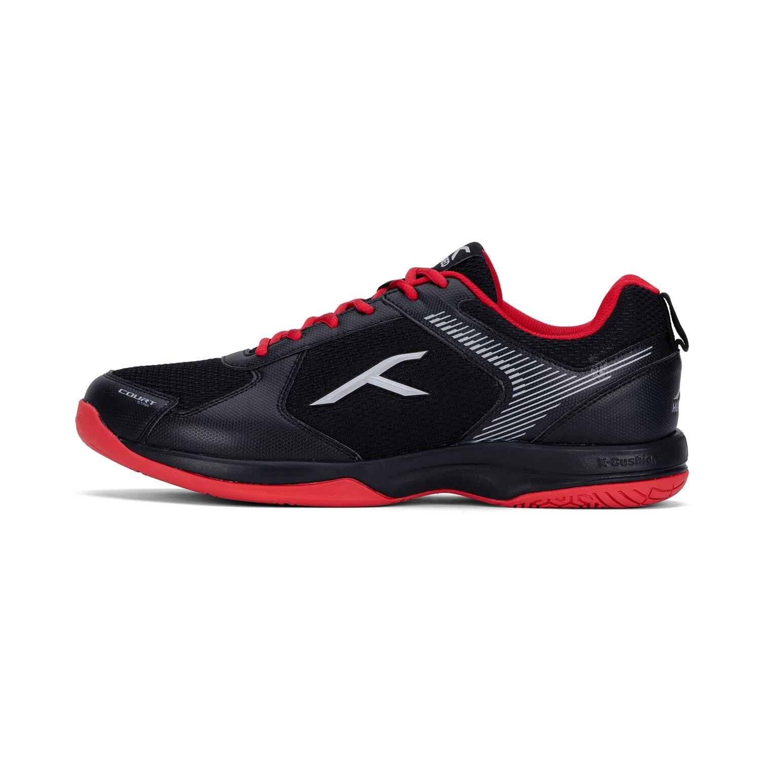 HUNDRED HUNDRED Court Star Herren Schuhe Schwarz/Rot EU40