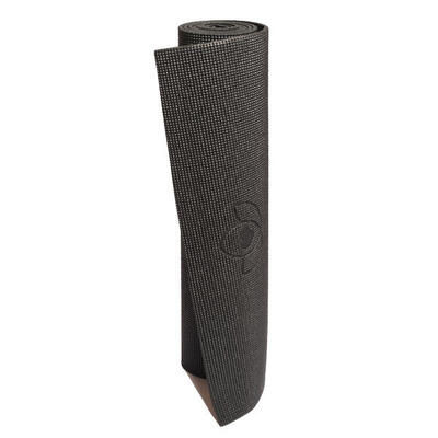 Yogamat sticky extra lang zwart - 200 cm – lotus