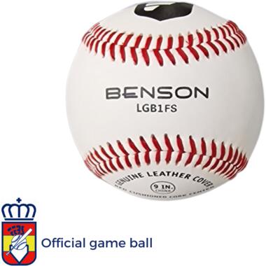 BENSON Benson LGB1FS cucitura piatta 9 pollici (baseball ufficiale RFEBS)