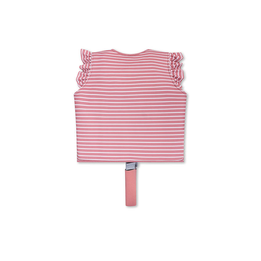 Swim Essentials | Rood/Wit Bloemen Gestreept Zwemvest 2-3 jaar 3/4