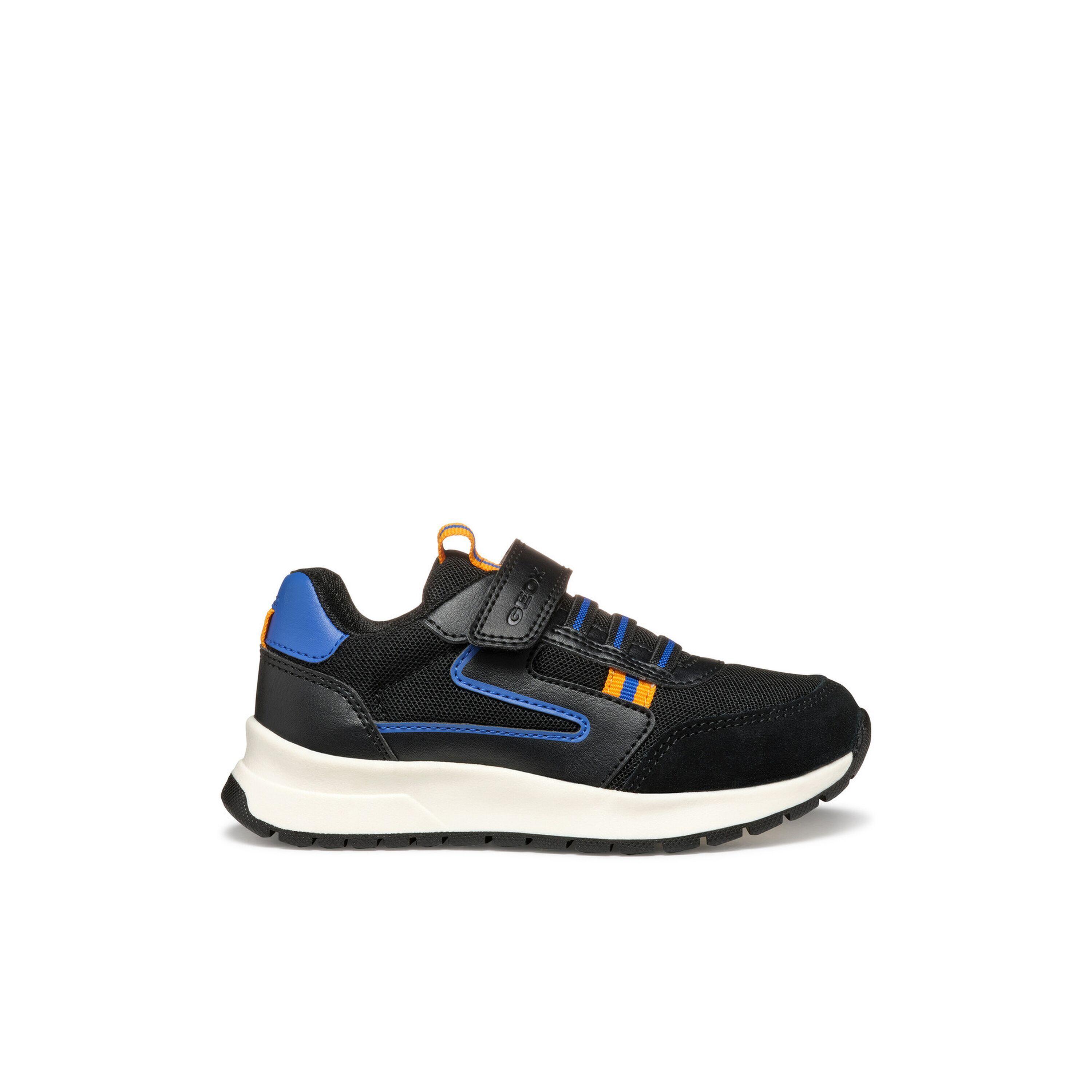 Geox - Baskets Enfant Geox Briezee Mesh+geobuck - Chaussures De Sport - Bleu|noir - 29 - Decathlon