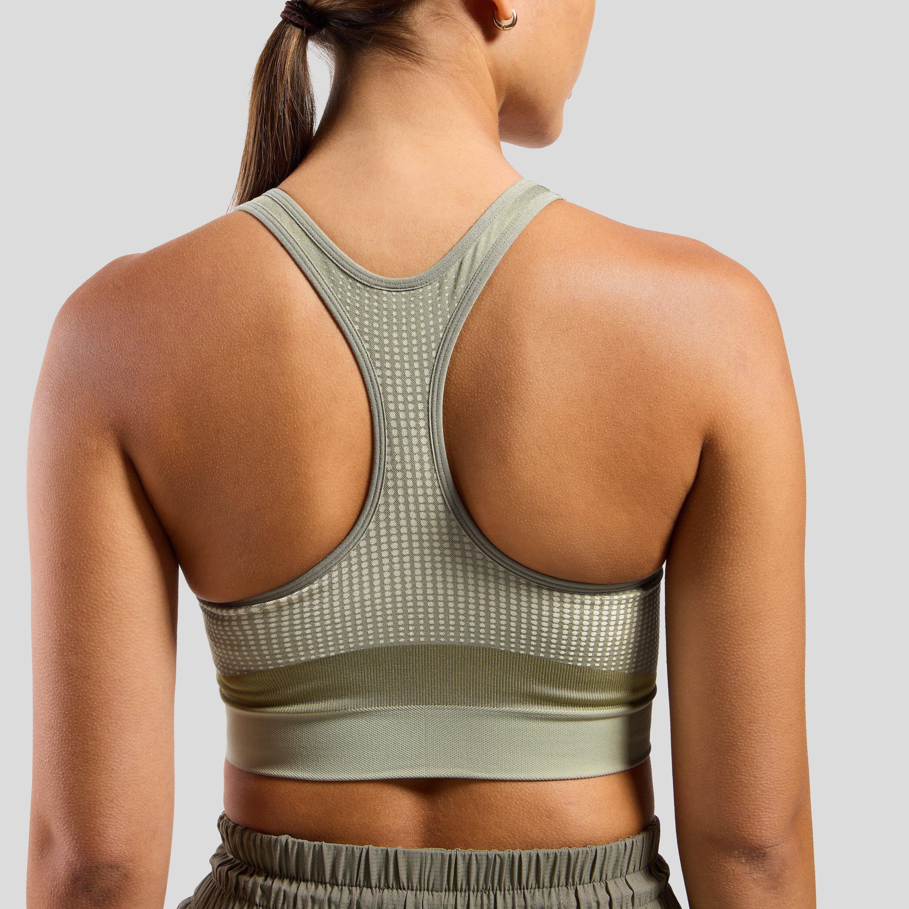 Brassière de sport zippée à maintien élevé Seamless ODLO 4/7