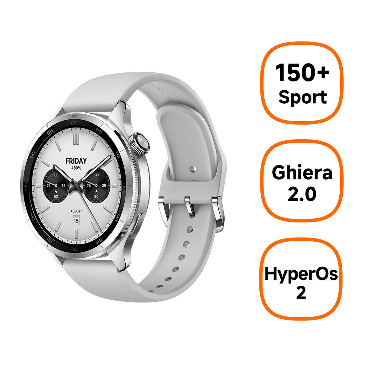 Smartwatch Xiaomi S4 BHR9197GL Grijs 2/5