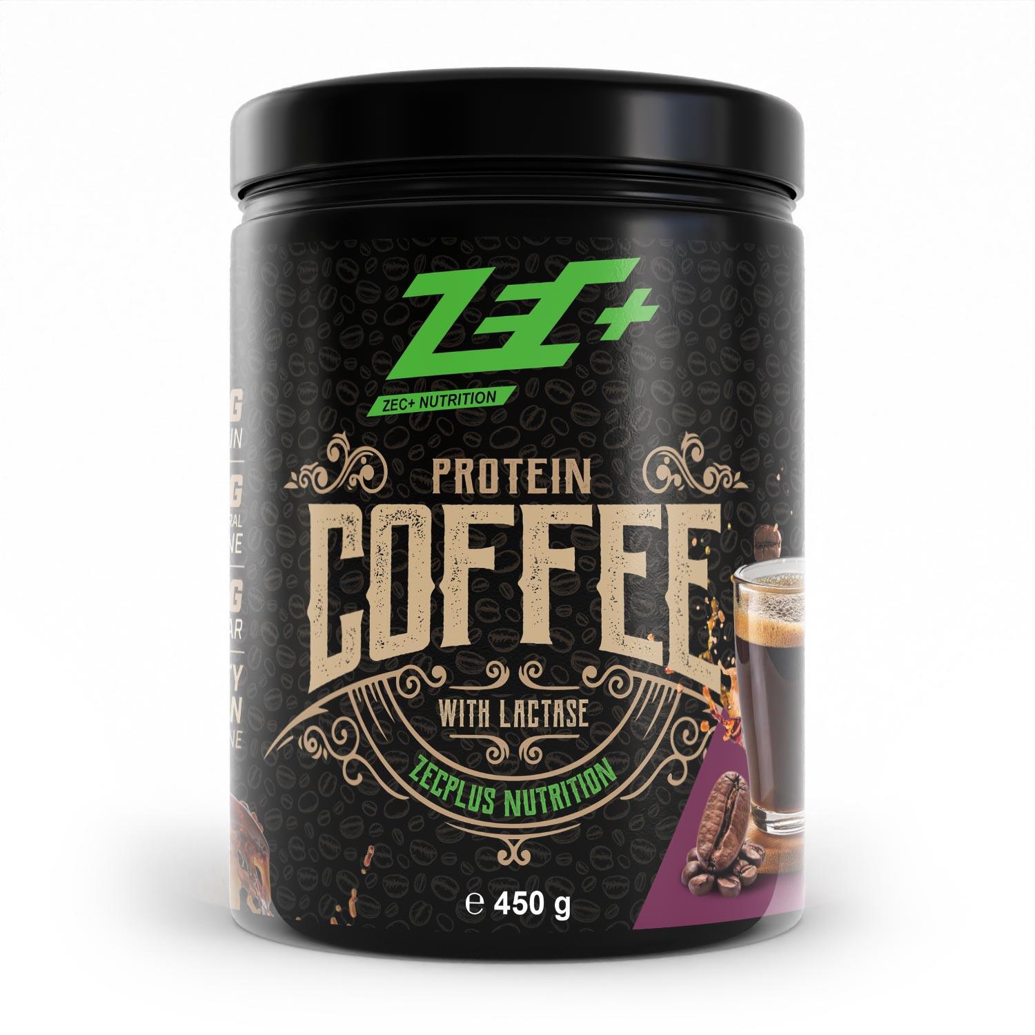 ZEC+ NUTRITION Zec+ Protein Coffee (450g) Dark Roast - Functionele voeding