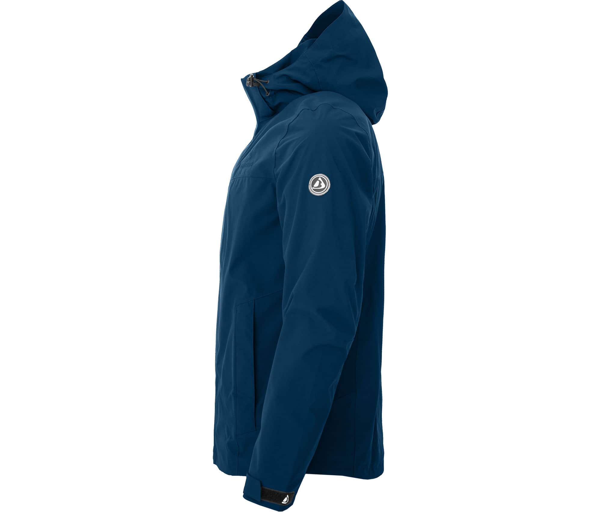 Regenjacke Netzfuttter, 20000 mm Wassersäule Blau 3/5