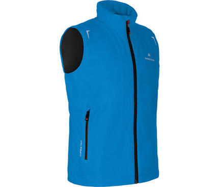 Regenweste leicht wattiert, 12000 mm Wassersäule Blau