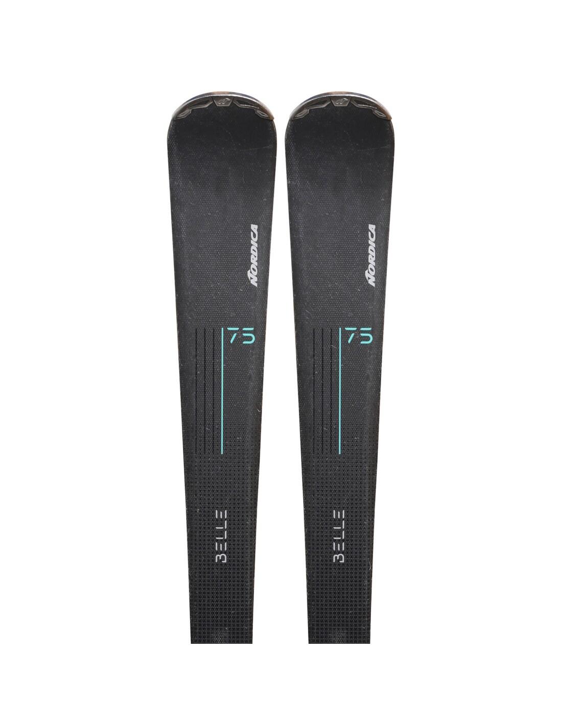 NORDICA RECONDITIONNE - Ski Nordica Belle 75 + Fixations