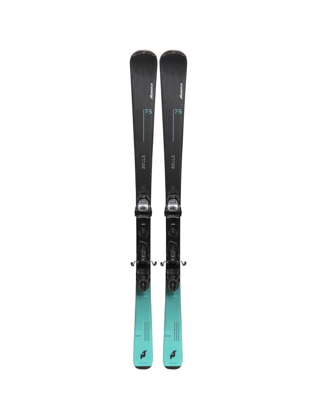 RECONDITIONNE - Ski Nordica Belle 75 + Fixations 2/4