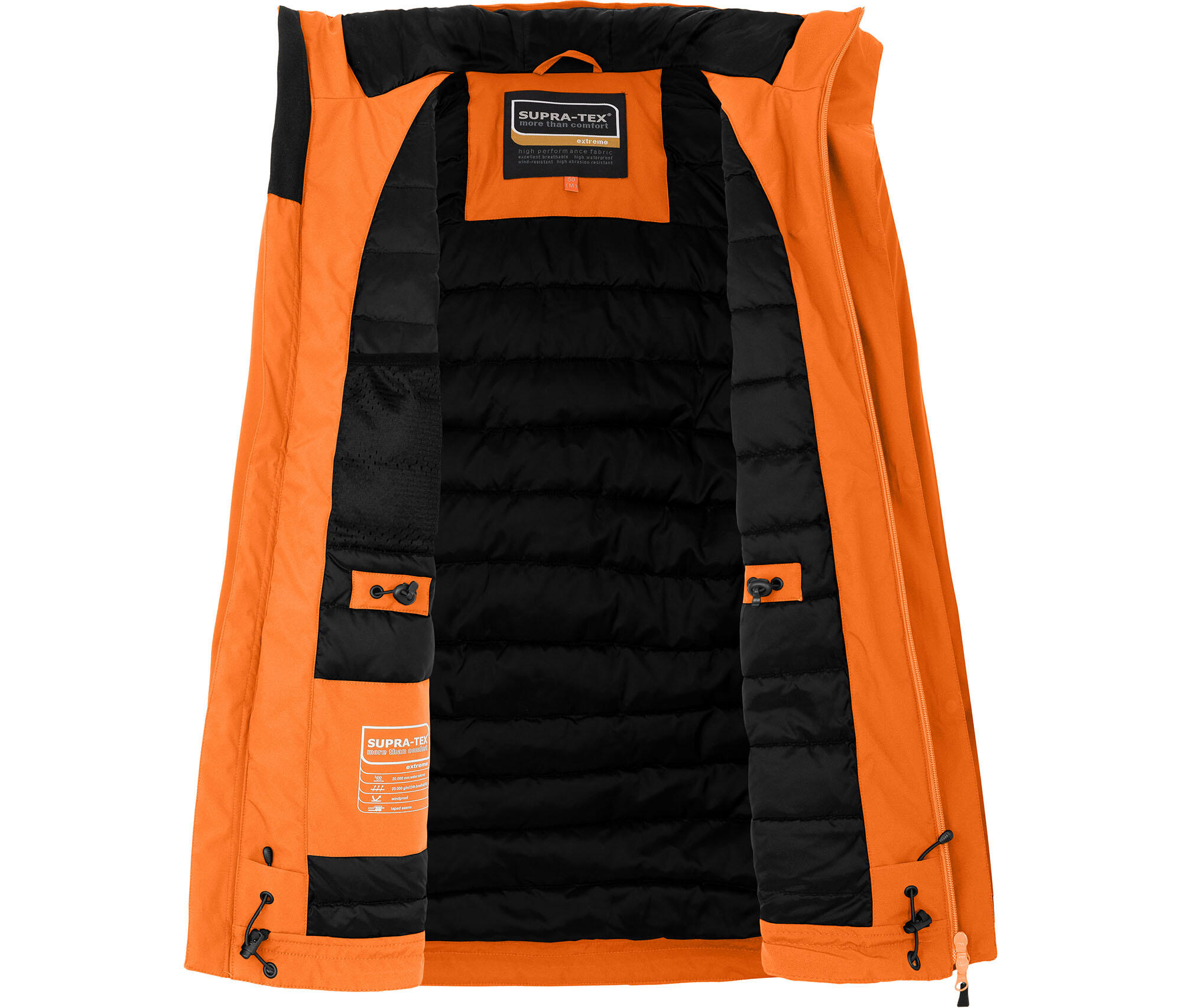 Winter-Parka warm wattiert, 20000 mm Wassersäule, Innen Steppung Orange 4/5