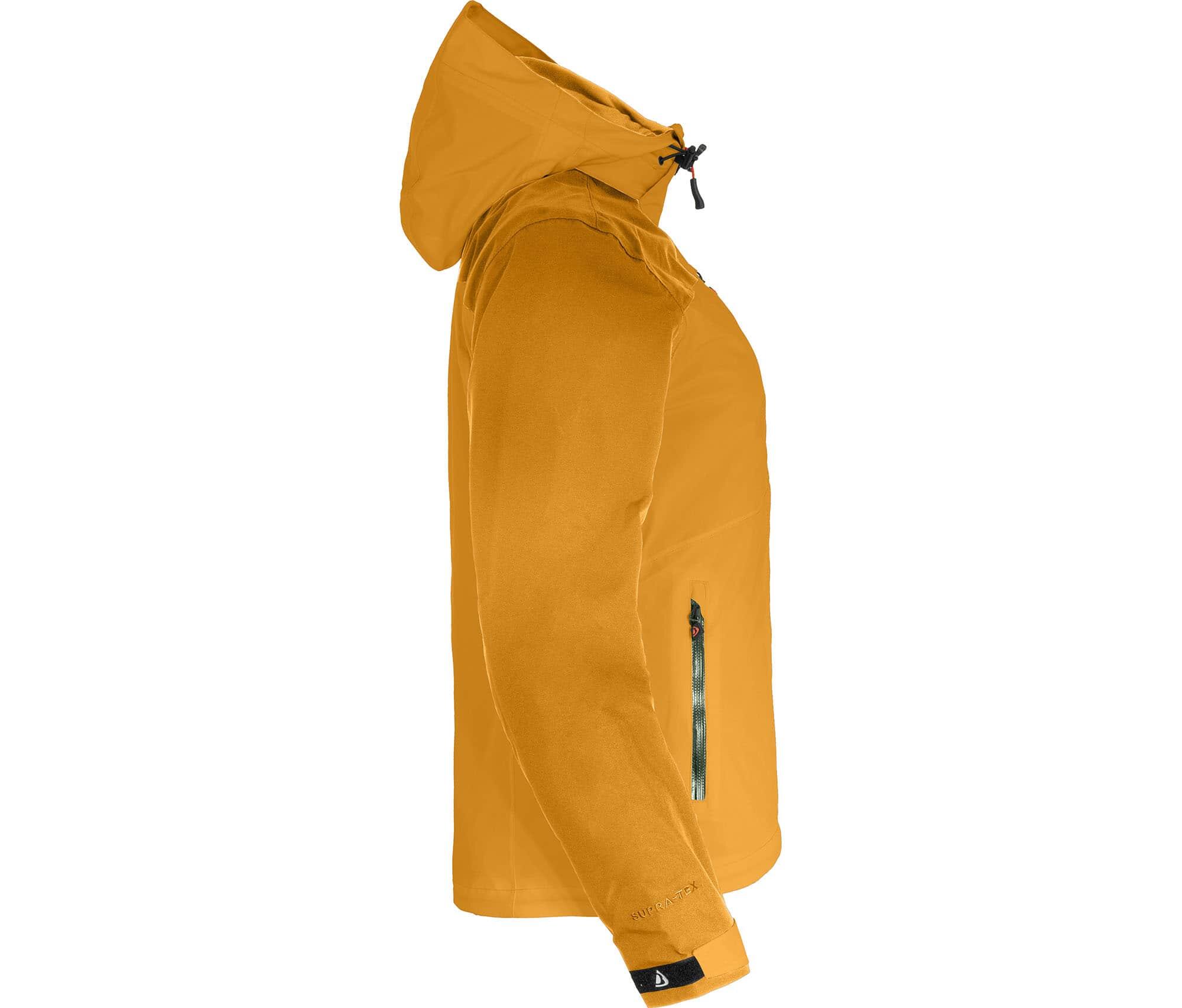 Regenjacke Fleece Innenjacke, 20000 mm Wassersäule gold 3/6