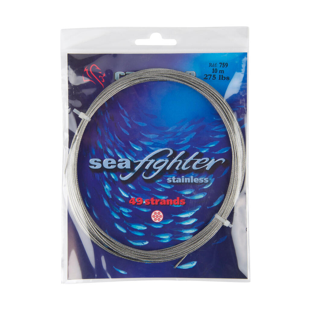 Steel leader VMC Seafighter 40lb 10cm